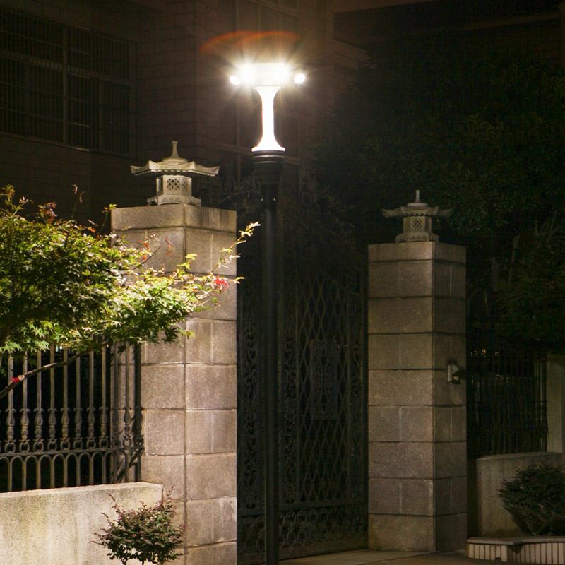 12W LED Solar Garden Light PV-MS007